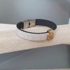 Bracelet enfant en liège et ours doré clair
