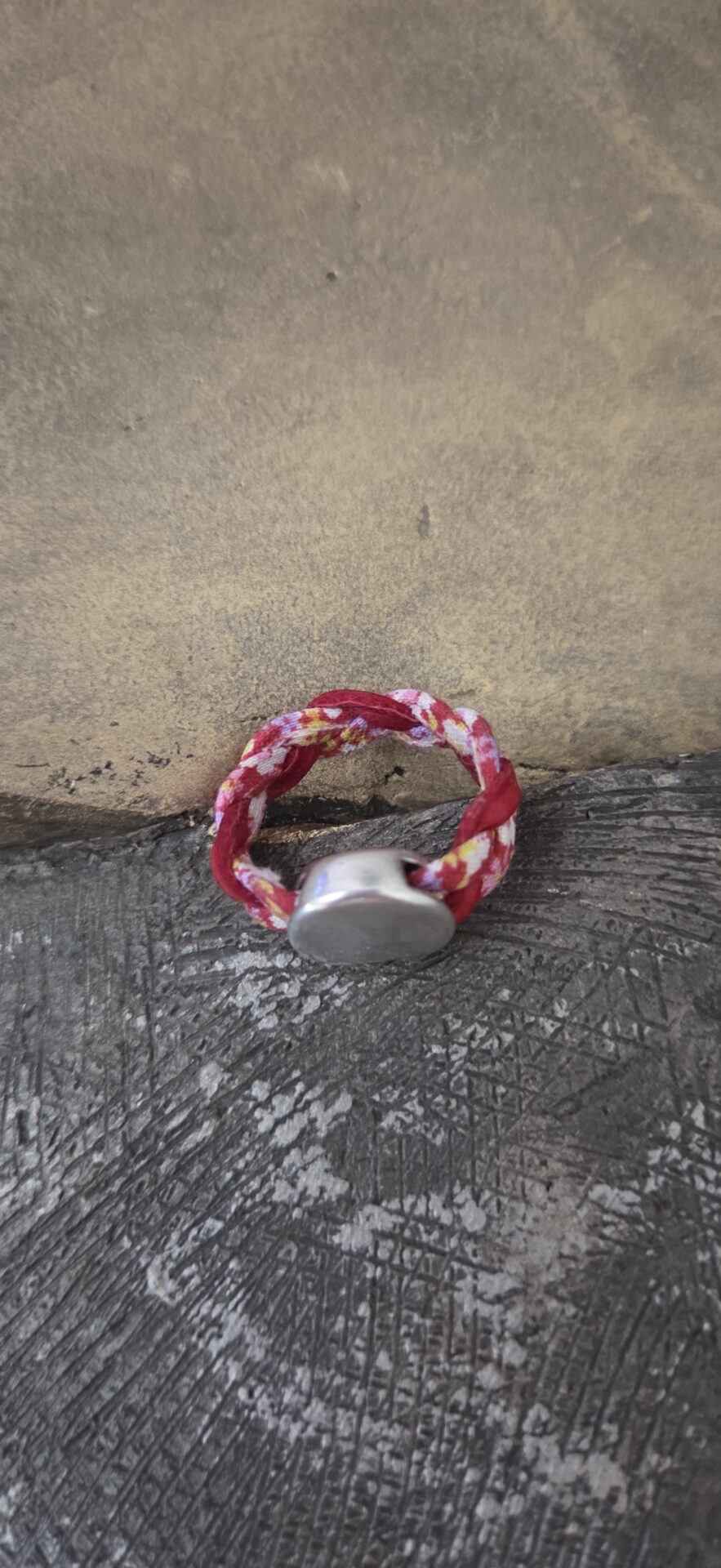 Bague femme liberty et passant argenté