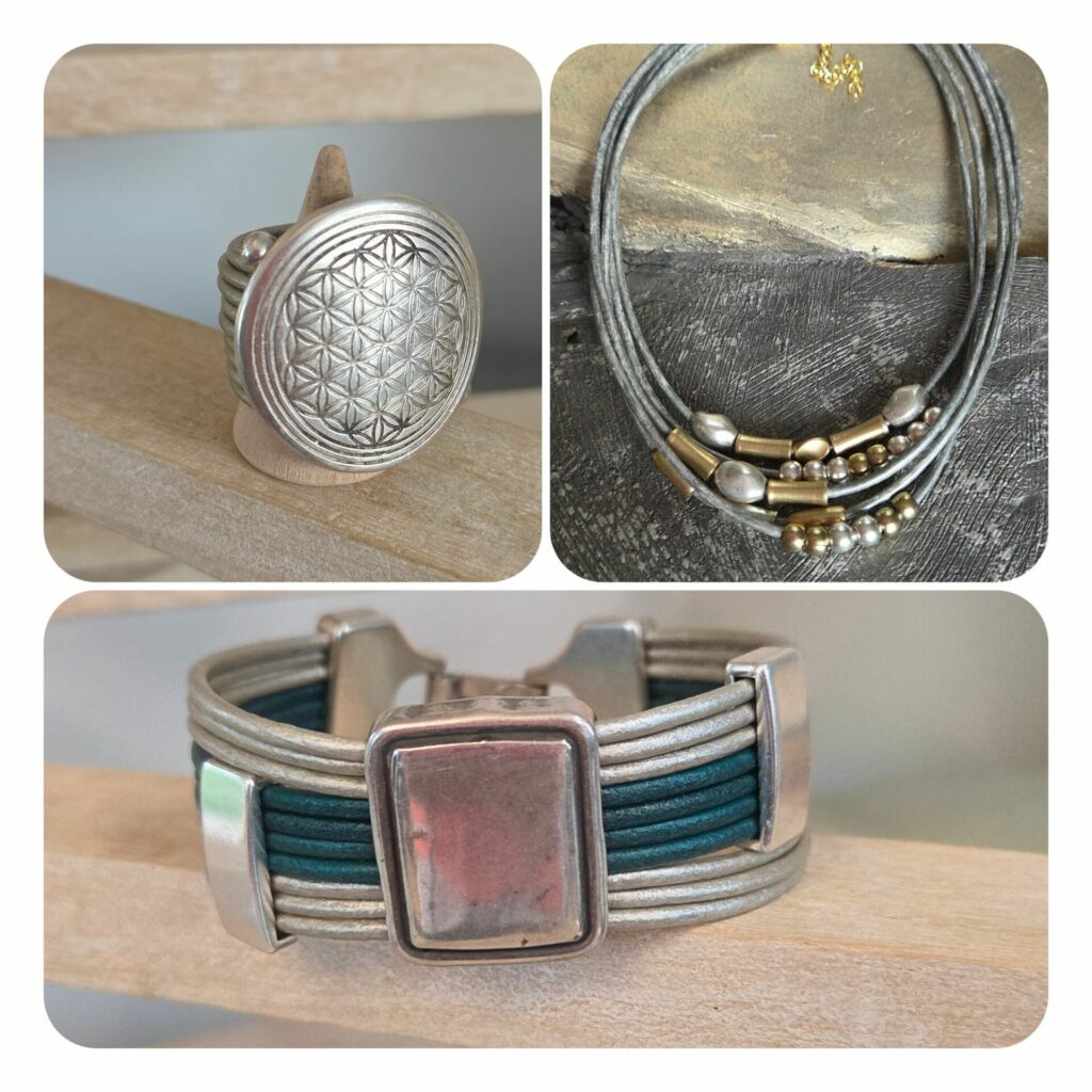 Collection bijoux cuirs femmes